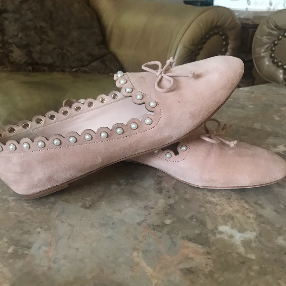 Blush Kate Spade flats